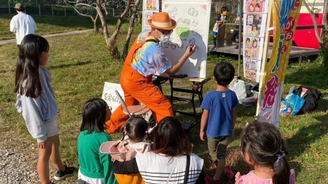 鹿児島県薩摩川内市で似顔絵